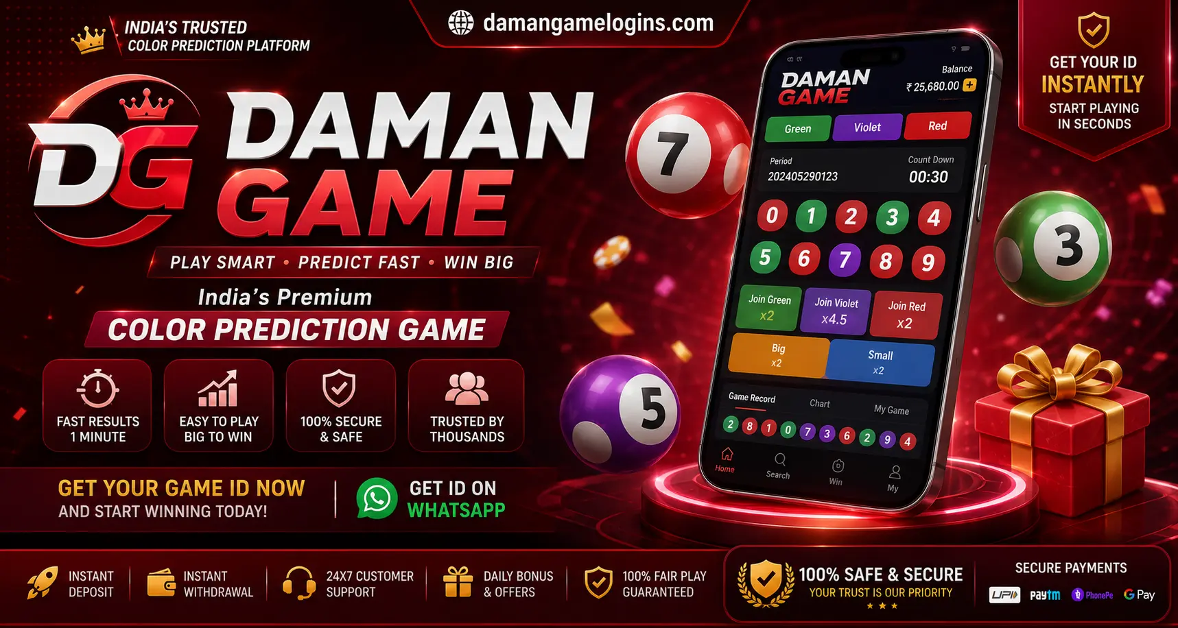 Daman Game Login
